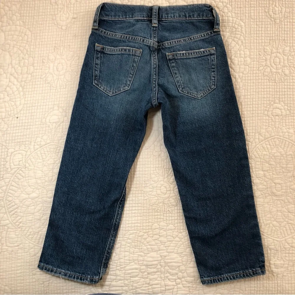GAP Kids Dark Blue High Rise 90s Loose Fit Jeans Size 4T